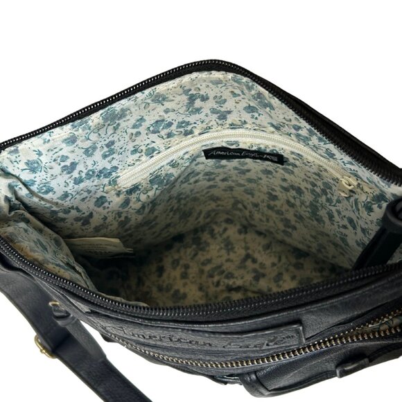 American Eagle Shoulder Bag for Women – Black Faux Leather - Picture 5 of 6